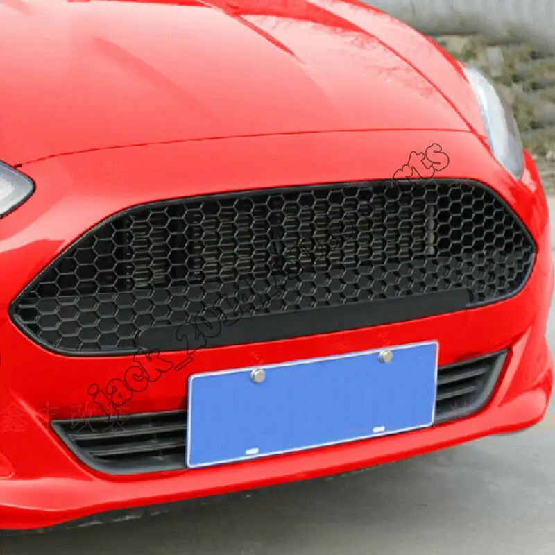 Передняя решетка для Ford Fiesta 2014 2015 2016 черная 1 шт./компл. | Автомобили и мотоциклы