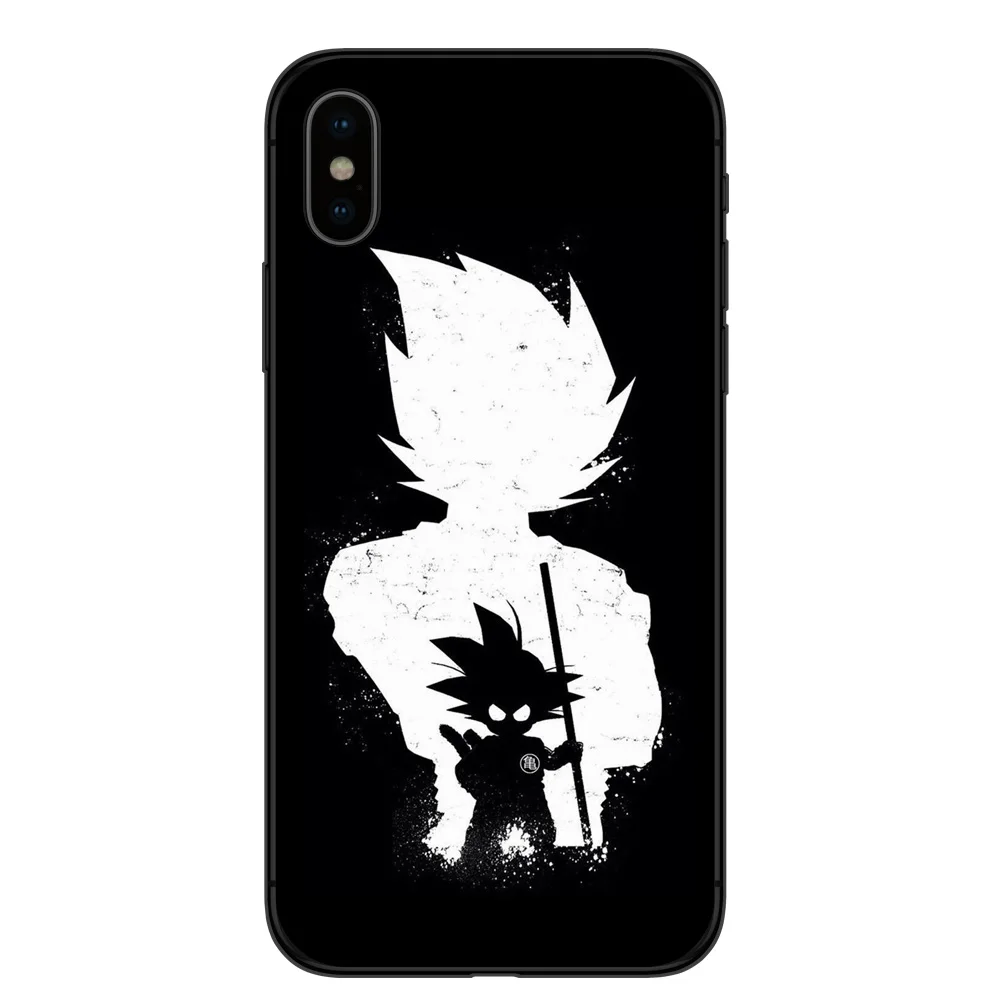 T2881 Dragon Ball Z Super DBZ Goku Fashion Coque для iPhone X XR XS MAX 8Plus 8 7Plus 7 6 6s plus 5s SE мягкий чехол для телефона ТПУ чехол Капа - Цвет: T2881
