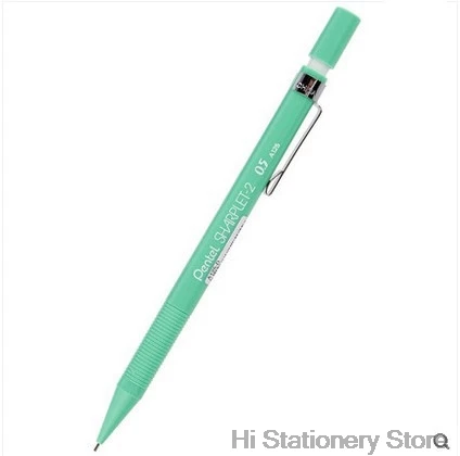 3 шт. Pentel Sharplet-2 A125-P механический карандаш menurut pensil bergerak 0,5 мм Япония черный/синий/зеленый/светло-синий/розовый цвет