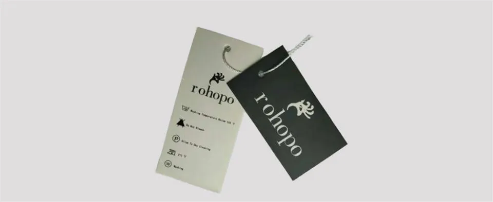 ROHOPO S до 5XL Летняя мужская рубашка с коротким рукавом, хлопок, свободные повседневные рубашки для мужчин, Классическая дизайнерская рубашка с вышитым логотипом