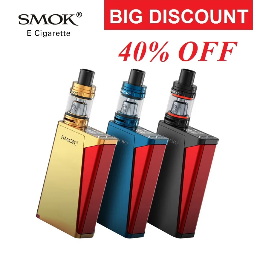 Оригинальный 220 Вт smok H PRIV Pro Kit 5 мл TFV8 большой ребенок бак распылитель с Box