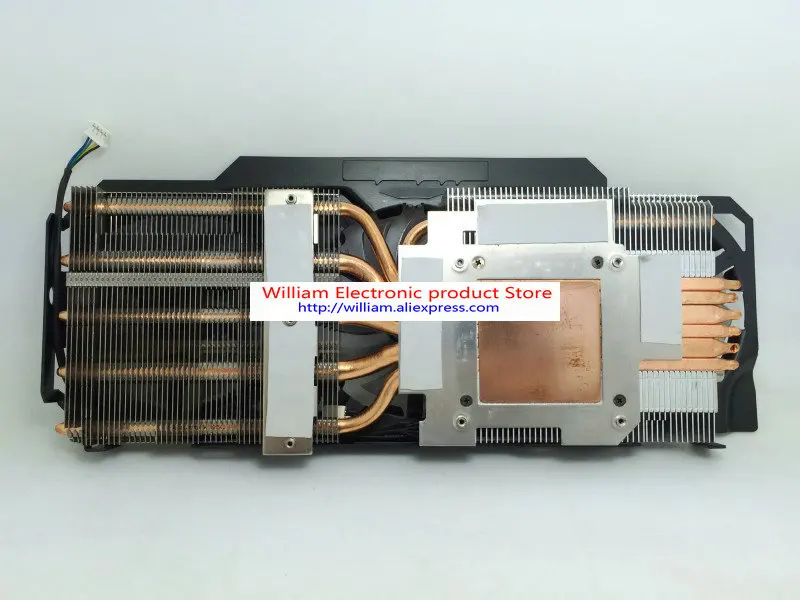 Видеокарта вентилятор охлаждения для Gigabyte GTX770 4 Гб GV-N770OC-4GB 6 тепловая трубка медное основание
