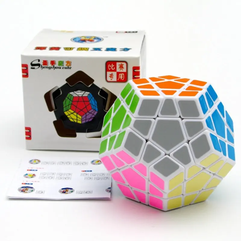 Shengshou 3x3 magic cube Megaminx Professional Speed Magic Cube Puzzle Toys for Children Dodecahedron | Игрушки и хобби