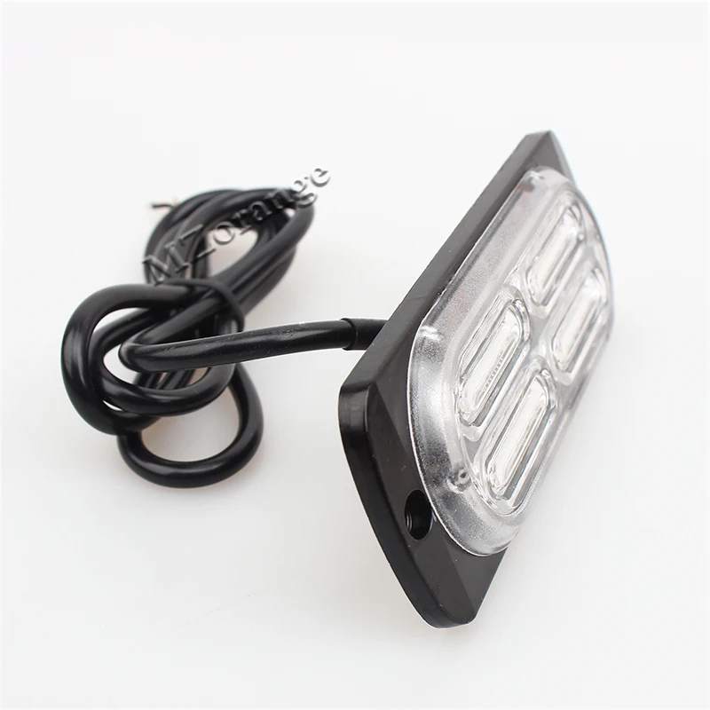 MZORANGE 2 шт./пара ультра-тонком высоком Мощность 12 V-24 V 20 светодиодный автомобиль грузовик, можно использовать при аварийной ситуации Strobe Предупреждение мигающий светильник белого цвета-красный, желтый