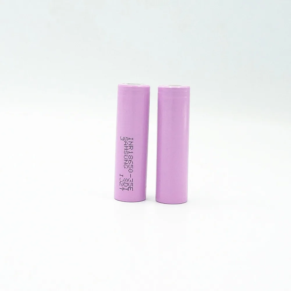 2 шт 3,7 V 18650 3500mah 13A Разрядка Для samsung INR18650-35E литий-ионная батарея IMR батарея для игрушек E-cig фонарь фонарик и т. Д