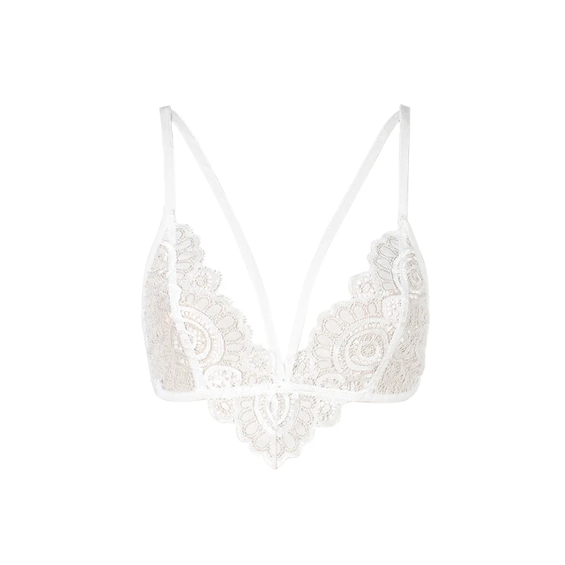 Женский эластичный бюстгальтер без косточек пляжный укороченный топ