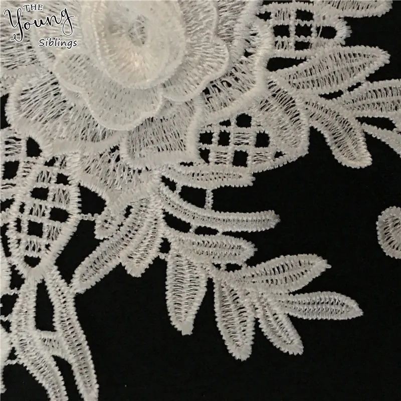 High quality Venetian Fabric Dress Applique Costume Sewing Trim DIY Lace Neckline Collar Decorative Accessories YL1666-YL1667 | Дом и сад