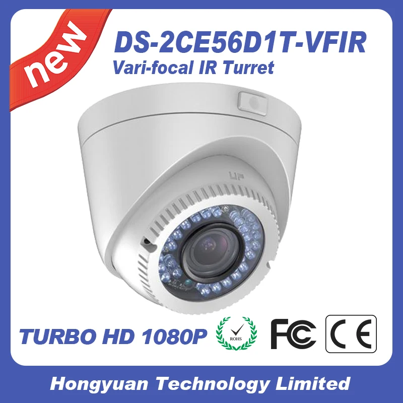 Купол Камера DS-2CE56D1T-VFIR ночь Hikvision Камеры видеонаблюдения IP66 1080 P HD | Безопасность и