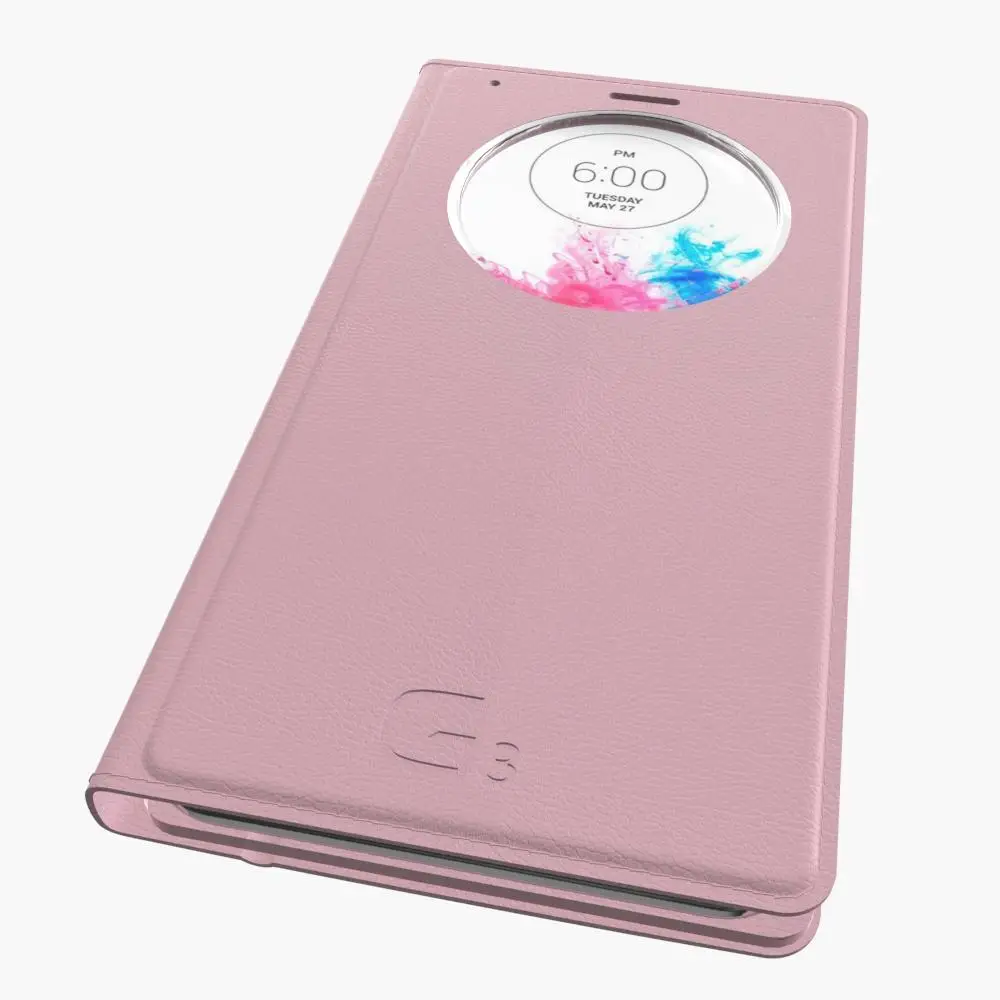 Функция автоматического отключения для LG G3 D850 D851 D855 чехол с умным окошком для просмотра откидной кожаный чехол-накладка на заднюю панель