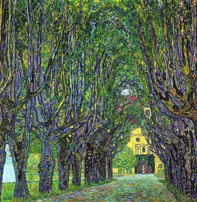 Большой Настенный художественный холст для гостиной R Gustav Klimt Zwei Entwurfe Zum Fur Otto Wagner
