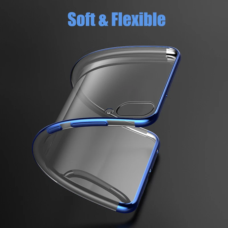 Case For Huawei Y9 2019 Soft TPU Shell Back Protective Transparent Clear Silicone 2018/Huawei Enjoy 8 Plus | Мобильные телефоны и