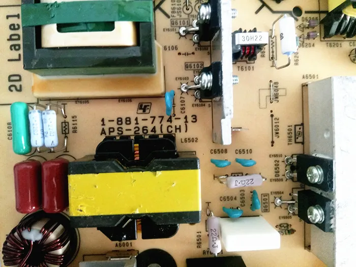 Оригинальная KLV 40EX600 ЖК ТВ плата питания 1 881 774 13 APS 264(CH) Аксессуары для