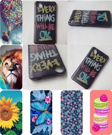 TPU крышка для Wiko Солнечный 2 плюс Чехол Мультфильм ТПУ чехол Plus mix модели и