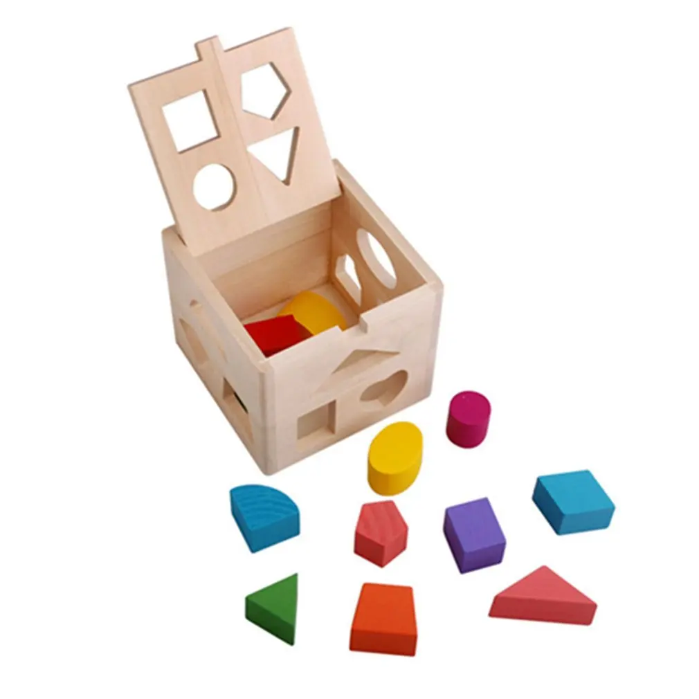 Мульти-отверстия интеллектуальная кубическая коробка развивающие игрушки для