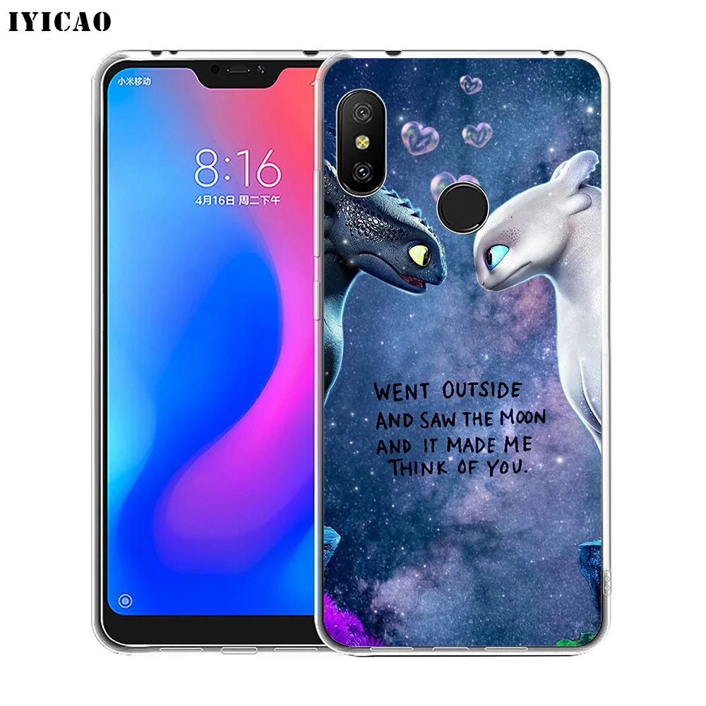 IYICAO How to Train Your Dragon Soft Silicone Phone Case for Xiaomi Redmi 4A 5A 6A Note 7 6 5 Pro Plus 4X Prime | Мобильные телефоны