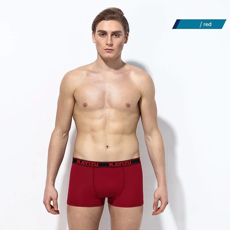 

TJ-TingJun Mens Elastic Underwear Men Boxer Shorts Bulge Pouch Soft Underpants Underwear Boxer Hombre Cueca Masculina N 9704