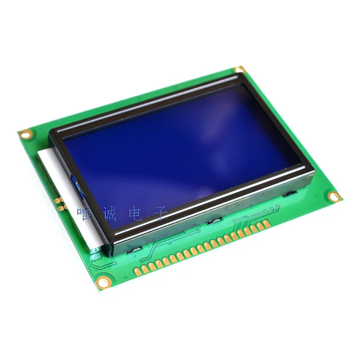lcd плата 12864 lcd 12864 5V дисплей с китайским словом запас с подсветкой 12864-5V ST7920 параллельный порт