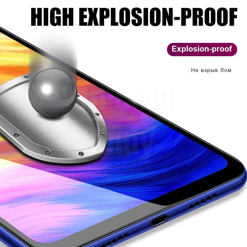 20D изогнутое закаленное стекло для Xiao mi Red mi 7 Note 7 Pro 6 Pro Защитная пленка для Xiaomi mi 9 SE 8 Lite защитное стекло