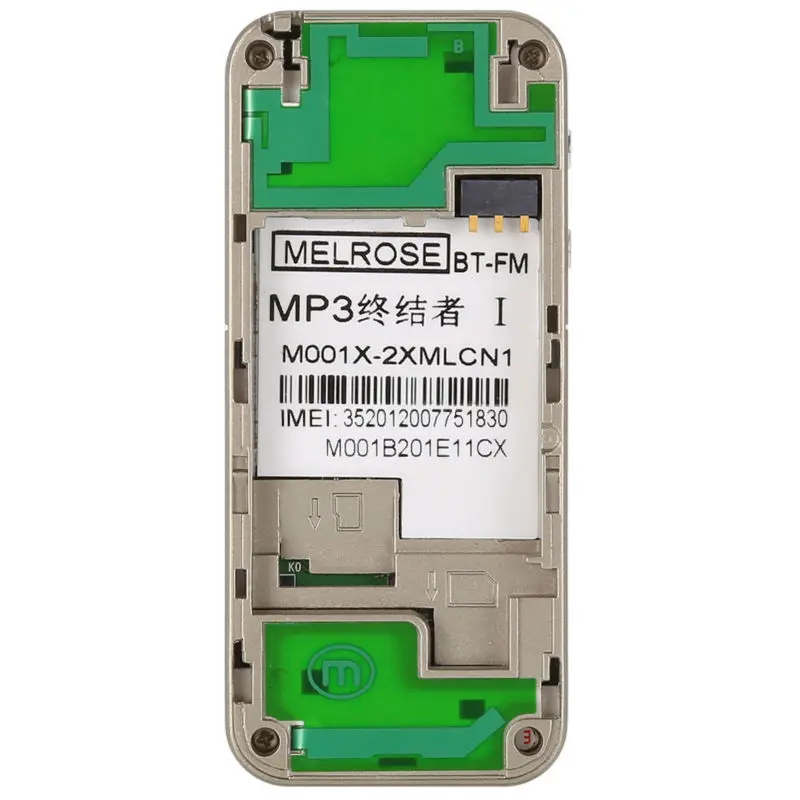 MELROSE M001 1 0 дюймовый OLED экран одноъядерный DetachableCard телефон с MP3 воспроизведение
