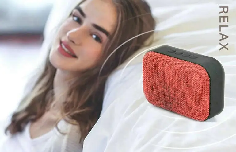 Tikigogo хороший тканевый Мини Портативный беспроводной bluetooth 4 2 динамик стерео