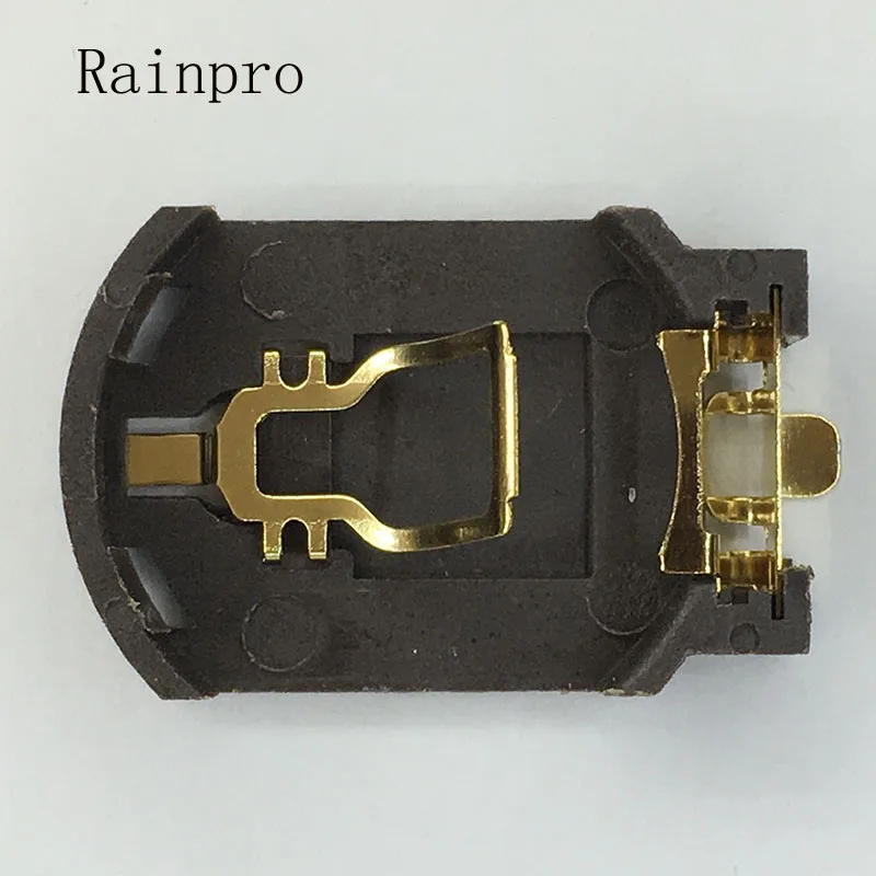 Позолоченный держатель батарейного отсека Rainpro 10 шт./лот BS-8 CR2032 CR2025 2032 |