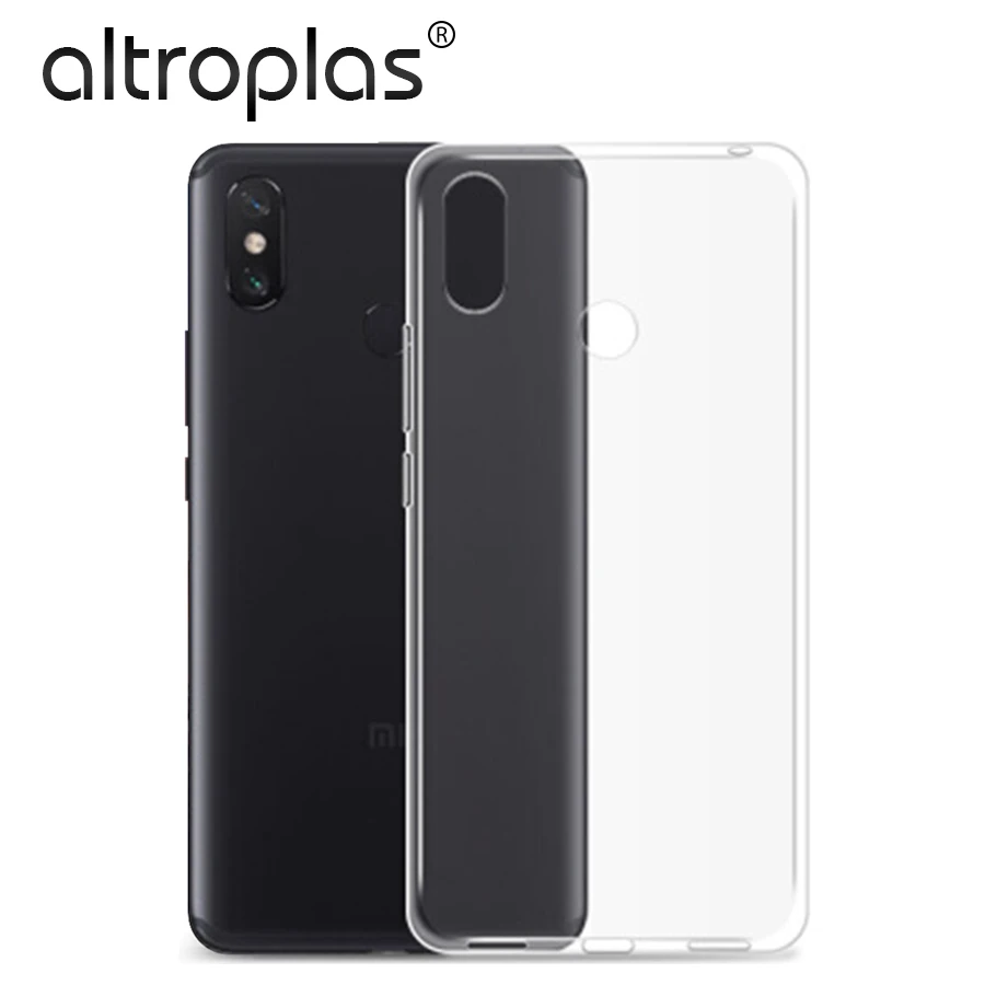 Altroplas Transparent Silicone Case For Xiaomi 3/5C/5S Plus/6/M4 Mobile Phone Nature Rubber Soft Shockproof Cover |