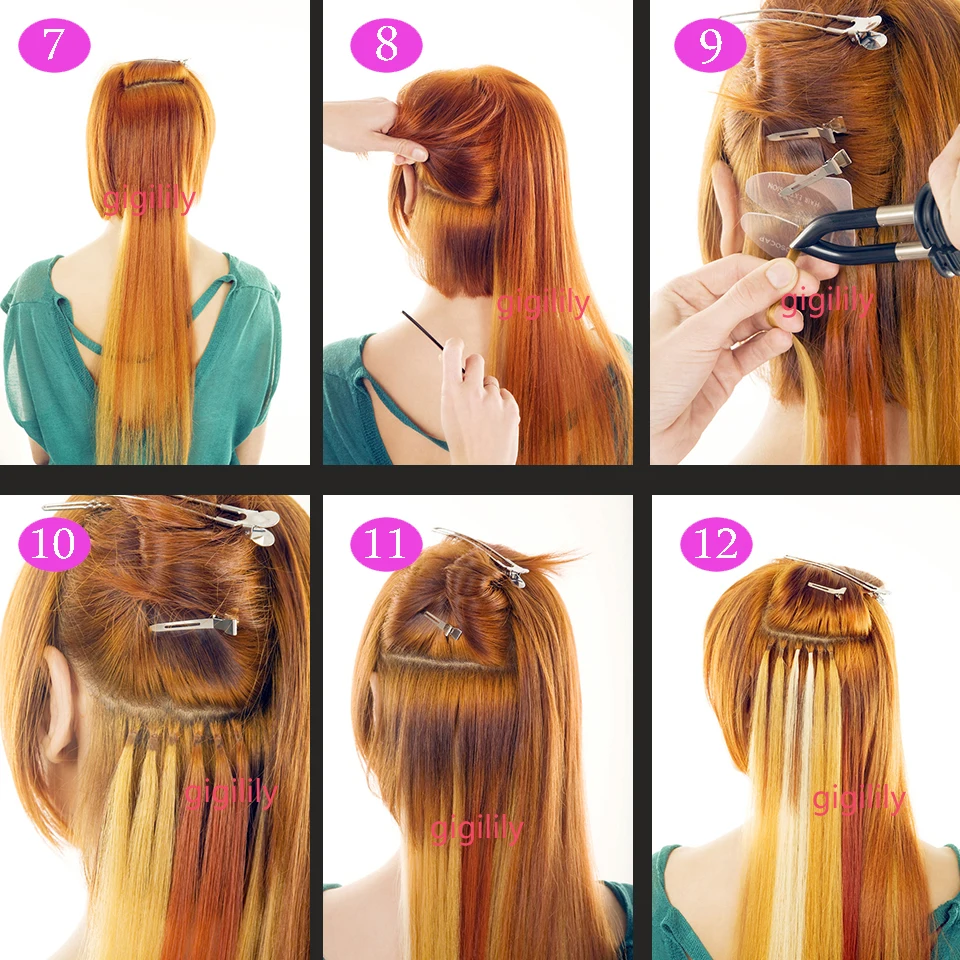 Аппарат для наращивания волос теплый технологический инструмент Fusion Iron Keratin