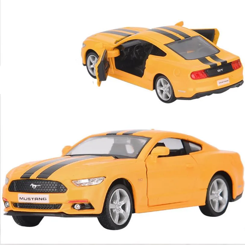 Модель автомобиля Ford Mustang GT 1:36 из сплава литой металлический игрушечный