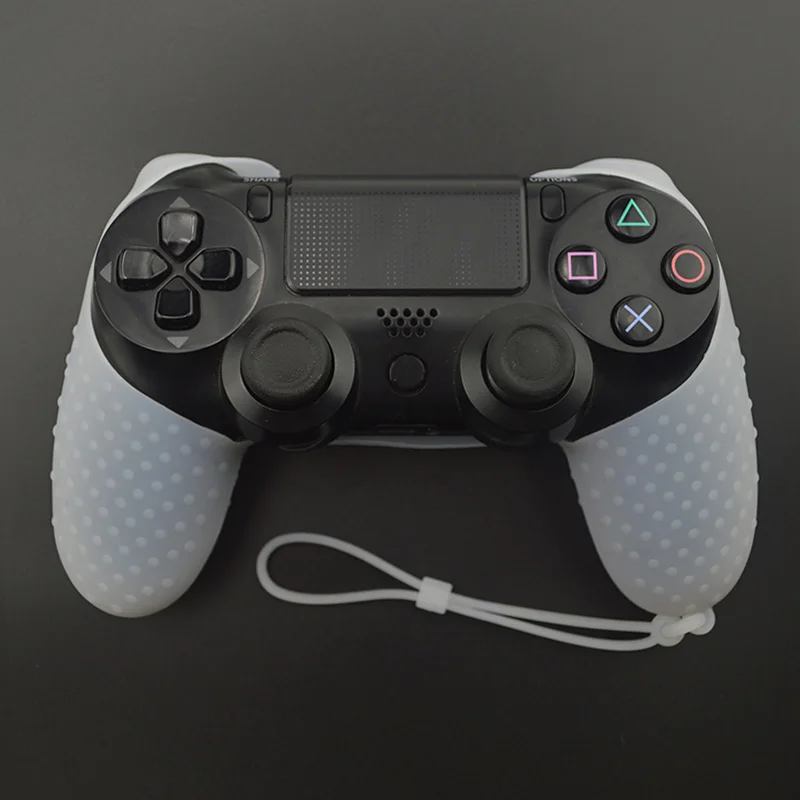 Силиконовый резиновый кожаный чехол, гелевый защитный чехол для Playstation 4 для PS4 контроллера