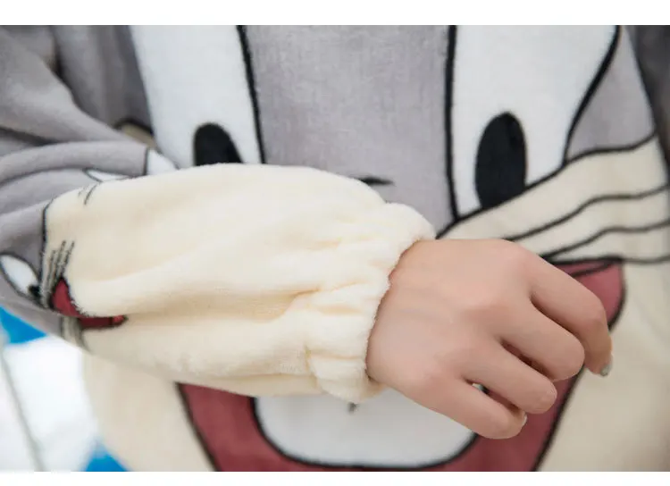 FL058C фланелевые пижамы с животными для женщин Pizama damsk Pigiama Donna Kigurumi, пижамы для женщин Hiver, женские пижамы