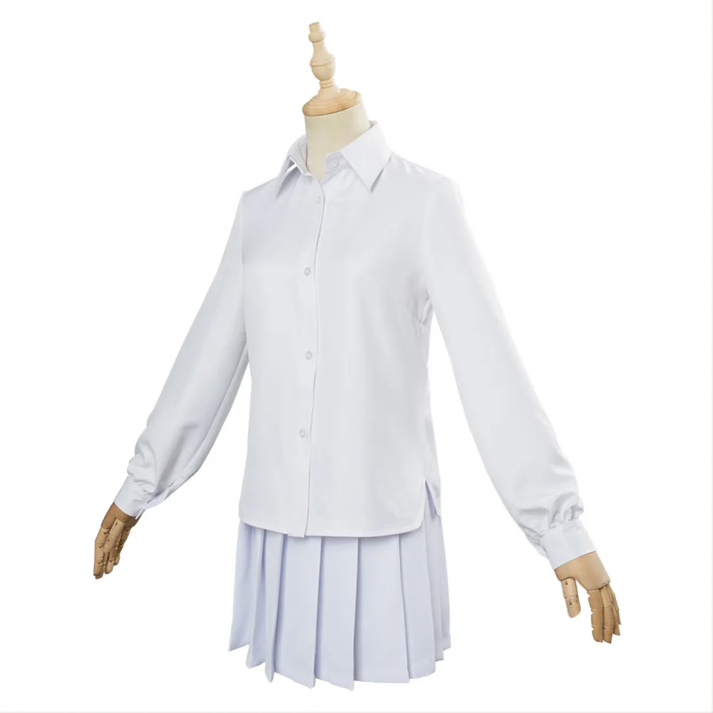 Anime The Promised Neverland Cosplay Emma Costume Dress Halloween Carnival Costumes Custom Made | Тематическая одежда и