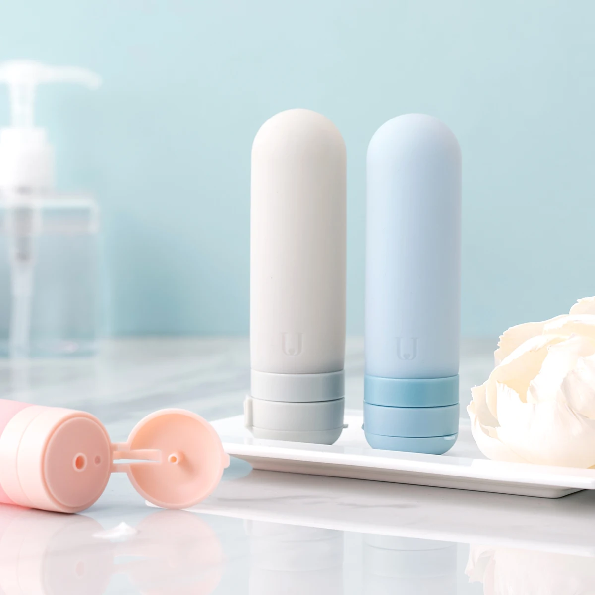 Умный дом Xiaomi Mimi отдельная бутылка портативный силикон удобство ультра легкие