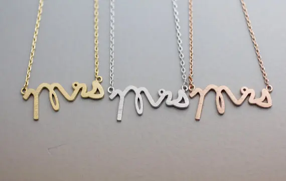 Женское ожерелье с подвеской миссис 30 шт./лот | Украшения и аксессуары