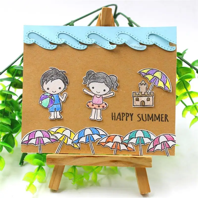 Здравствуйте летние прозрачные силиконовые штампы для