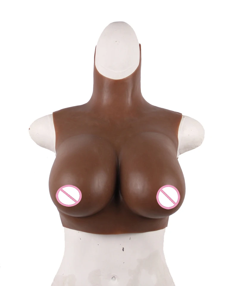 Сексуальные силиконовые формы для груди искусственные высокий Коллар