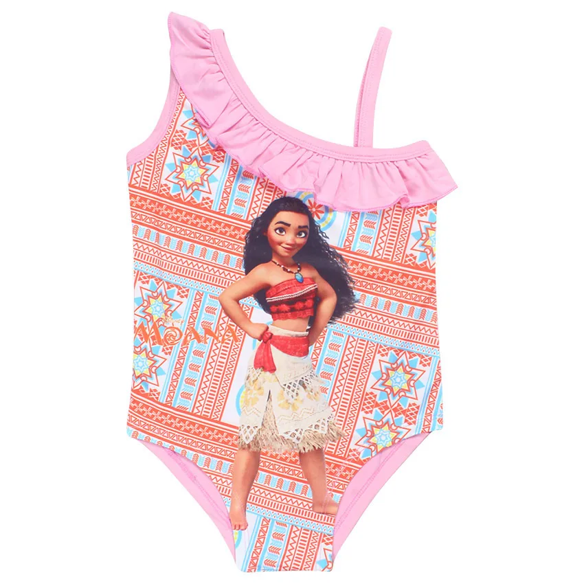 Moana/Одежда для детей сезон лето коллекция 2019 года Одежда девочек Новинка Moana