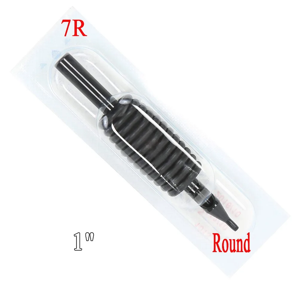 20x одноразовые татуировки Захваты трубка Ассорти Смешанный Размер для иглы