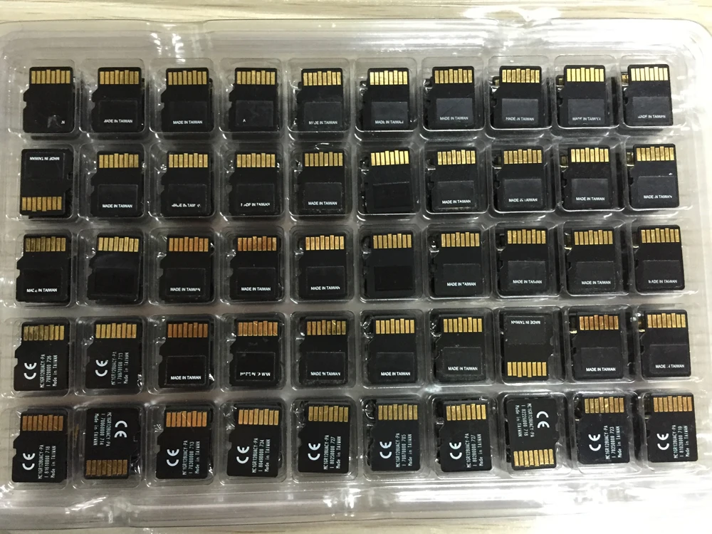 50 шт. в партии, карта памяти Micro SD 128 МБ 256 МБ 512 МБ 1 Гб 2 ГБ 4 ГБ 8 ГБ 16 ГБ 32 ГБ TF карта