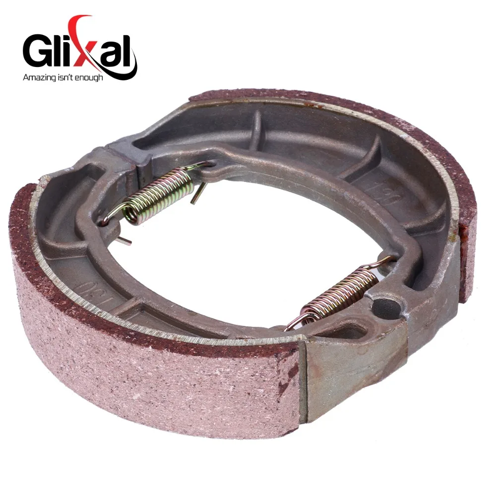 Glixal 125 мм Задняя Тормозная колодка барабана для GY6 125cc 150cc 152QMI 157QMJ Скутер мопед ATV Go