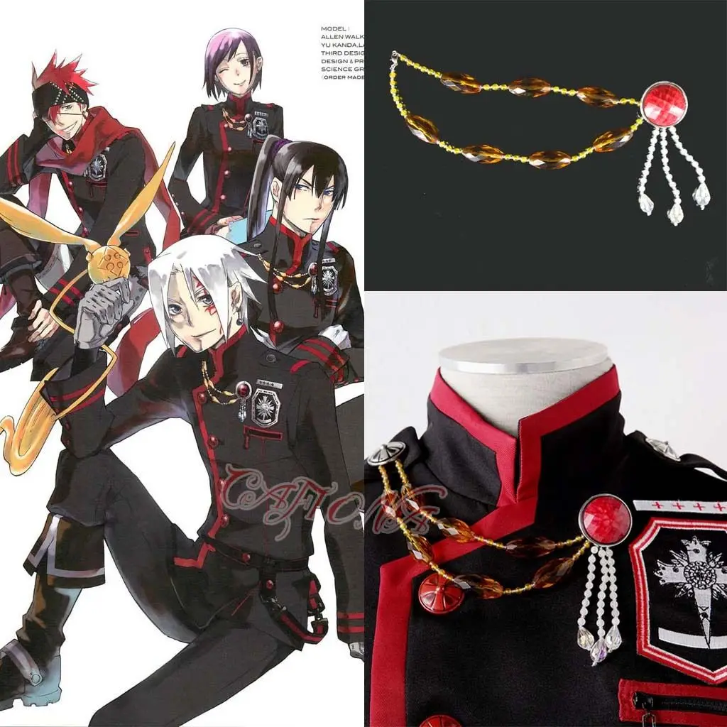 Cafiona Hot D.Gray-man Exorcist Cosplay Costume Accessory Thoracic Chain Jewelry | Украшения и аксессуары