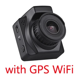 WONVON Автомобильный видеорегистратор DVR Full HD 1080P Автомобильные видеорегистраторы gps WiFi камера рекордер Dashcam ночное видение g-сенсор Novatek 96658 - Название цвета: with GPS WiFi