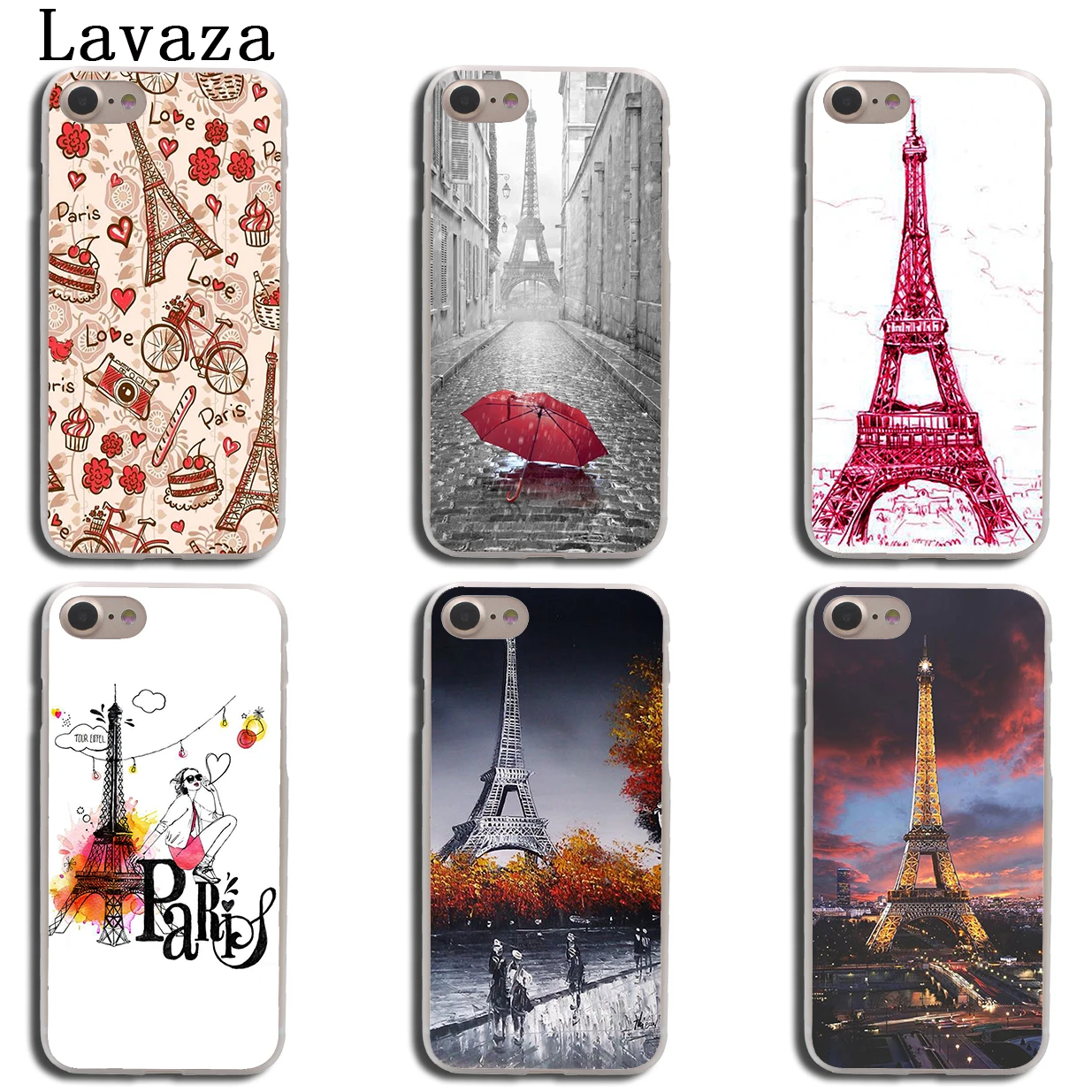 Lavaza Франция Париж Эйфелева башня модный жесткий чехол для телефона iPhone XR X XS 11 Pro Max