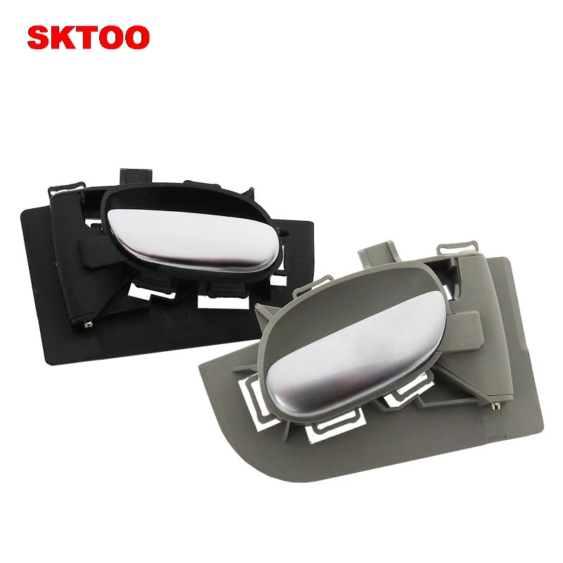 Хромированная и черная дверная ручка SKTOO для PEUGEOT 206 207 C2|black interior door handles|interior handledoor