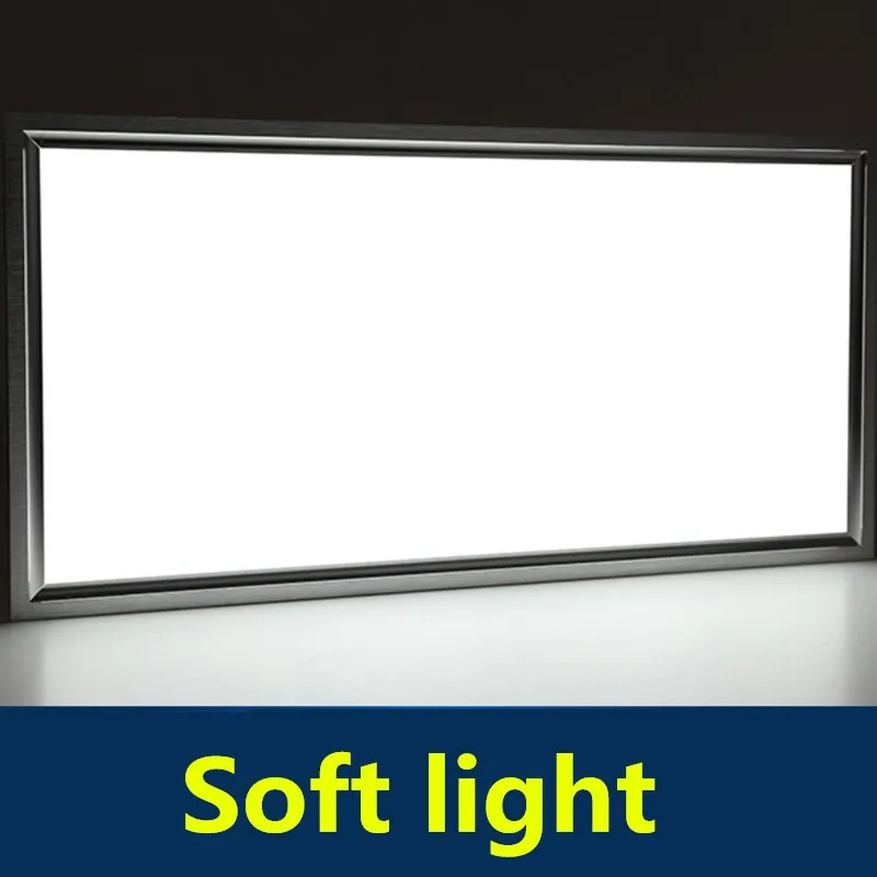 8 шт./лот светодиодный Панель Light 600x600 48 Вт 300x300 18 Вт светодиодный Панель 300x600 30 Вт светодиодный потолочный светильник 4800lm Освещение в помещении AC85-265V CE