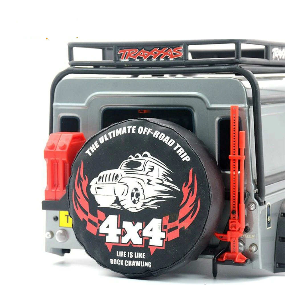 Крышка запасного колеса со скелетом Gkrc Trx4 1/10 для Traxxas Trx 4 Axial Scx10 115 мм 120 крышка