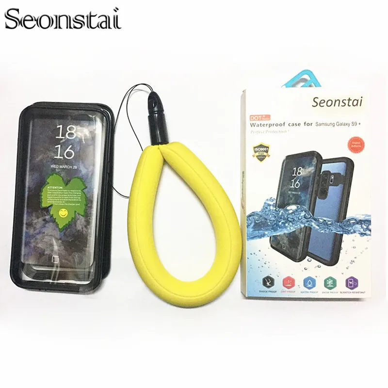 Водонепроницаемый чехол Seonstai для Samsung Galaxy S9 Plus открытый ударопрочный