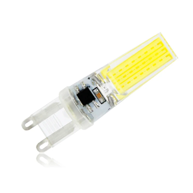 Светодиодная лампочка G4 G9 E14Lamp AC 200 в 220 240 В диммер 5 Вт COB SMD 2508 светодиодные