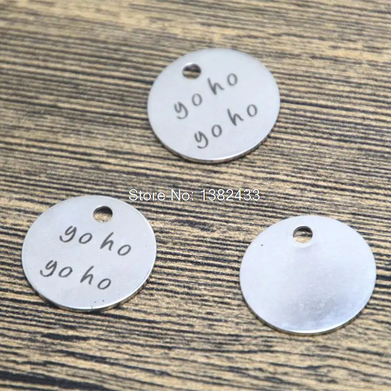 10 шт. yo ho подвеска серебряного тона Пираты Карибского моря послание Подвеска 20
