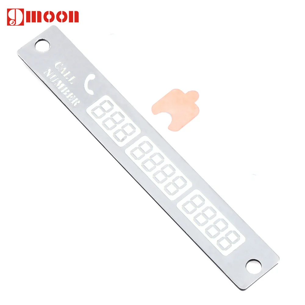 Горячая продажа Автомобильная светящаяся Временная парковочная карта для VW Tiguan