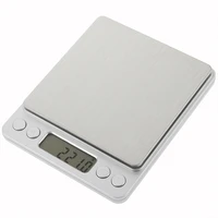 mini 0 1g digital kitchen scale stainless steel platform pocket scale 2kg 3kg with counting function